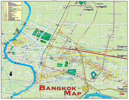 Bangkok City Map